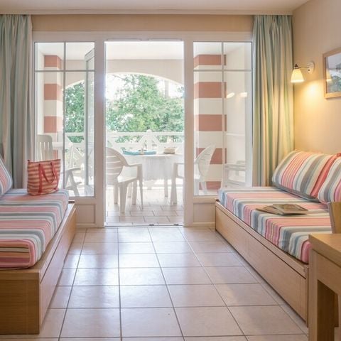 APPARTEMENT 5 personnes - 1 chambre - Terrasse ou balcon