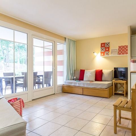 Apartement 5 Personen - - 1 Schlafzimmer - Terrasse oder Balkon - Südlage