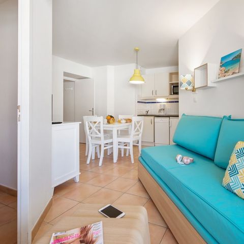 Apartement 4 Personen - - 1 Schlafzimmer - Balkon