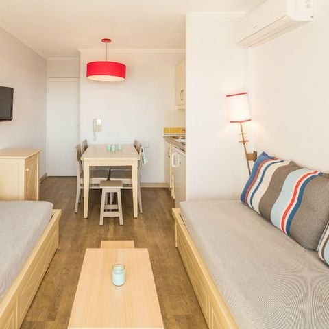 APARTEMENTO 4 personas - - 1 habitación - Terraza o balcón - Vista al mar - aire acondicionado