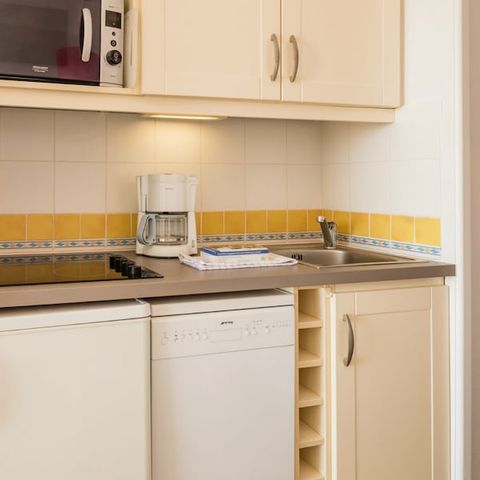Studio 4 personnes - 1 coin - Nuit - Terrasse ou balcon