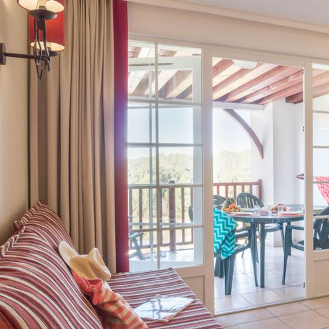 Wohnung 6 personen - 1 Schlafzimmer + 1 Schlafbereich - Terrasse oder Balkon