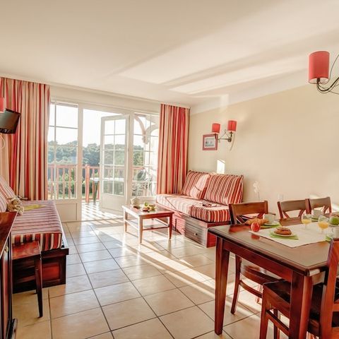 Wohnung 8 personen - 2 Schlafzimmer - Terrasse oder Balkon