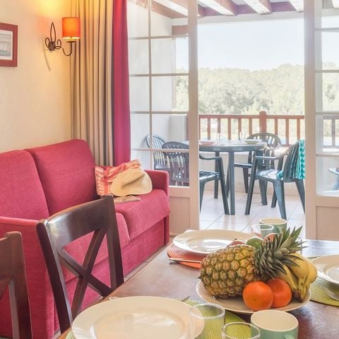 STUDIO 4 personnes - 1 coin nuit – Terrasse ou balcon