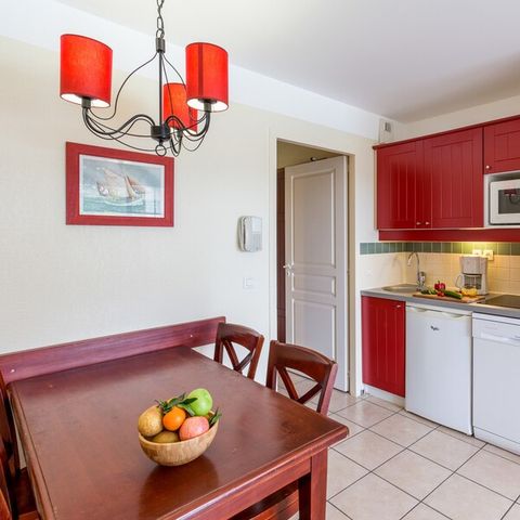 Wohnung 5 personen - 1 Schlafzimmer - Terrasse oder Balkon