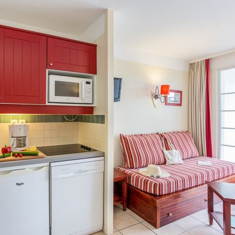 Wohnung 5 personen - 1 Schlafzimmer - Terrasse oder Balkon