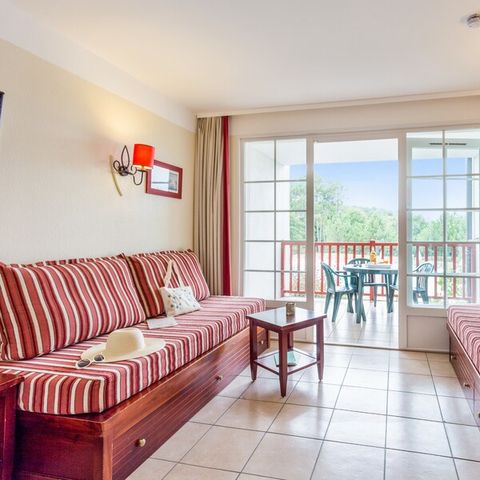Wohnung 5 personen - 1 Schlafzimmer - Terrasse oder Balkon