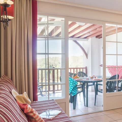 Wohnung 6 personen - 1 Schlafzimmer + 1 Schlafbereich - Terrasse oder Balkon