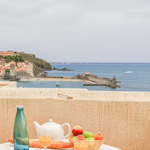 Studio 2 persons - Studio - Terrace - Sea view