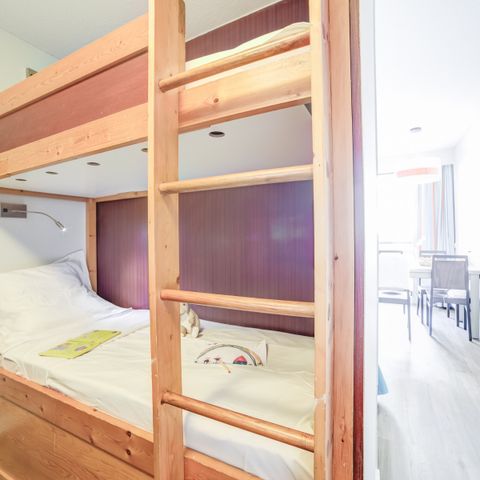 Studio 4 persons - - 1 sleeping alcove - Terrace or balcony