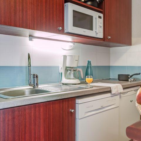 Studio 4 persons - - 1 sleeping alcove - Terrace or balcony