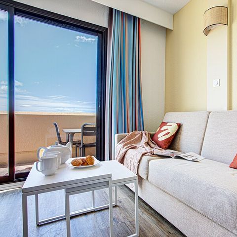 Studio 2 persons - Studio - Terrace - Sea view