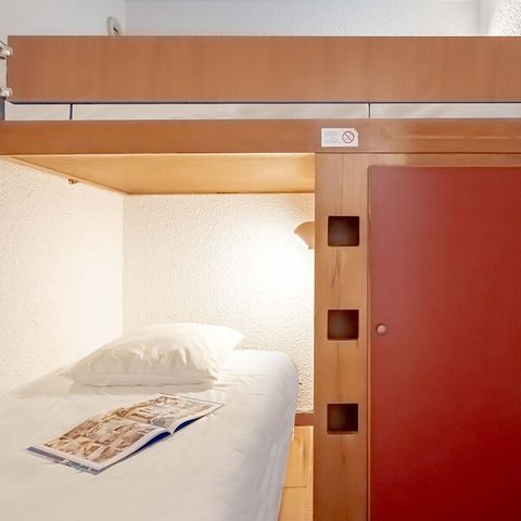 Studio 4 personen - 1 slaapgedeelte