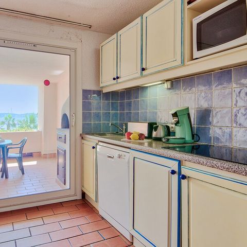 Studio 6 personen - Studio 6 personen - 1 slaapgedeelte - Uitzicht op zee