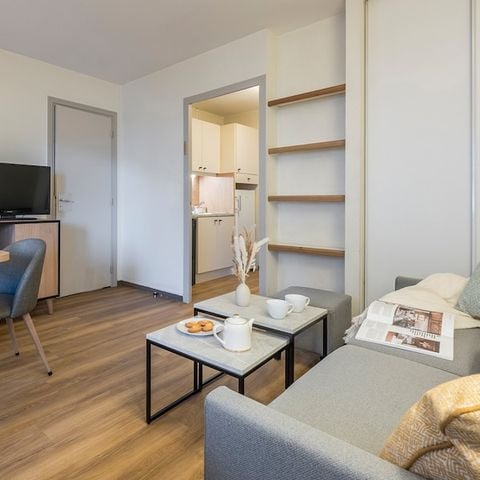 Appartement 6 personnes - 1 chambre - 1 COIN NUIT - RIVIÈRE