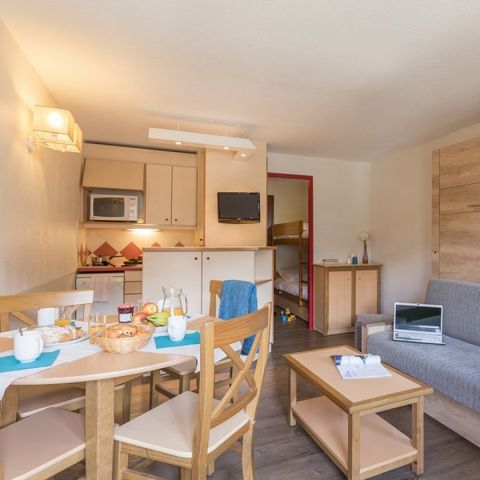 Studio 4 personen - (max 2 adults) Studio  - 1 slaapgedeelte – Gerenoveerd