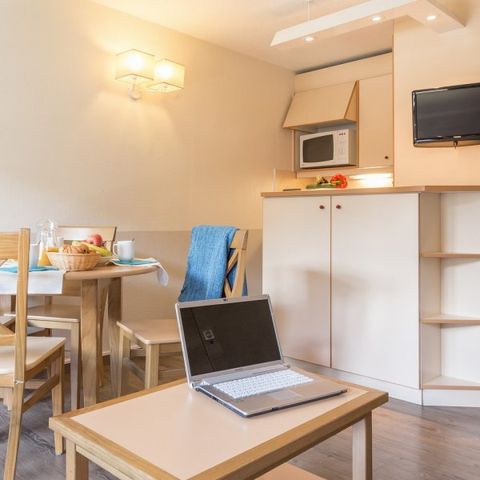 Studio 4 personen - (max 2 adults) Studio  - 1 slaapgedeelte – Gerenoveerd
