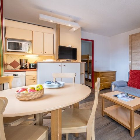 Studio 4 persons - Cabin - Mezzanine - Mountain view – Renovated