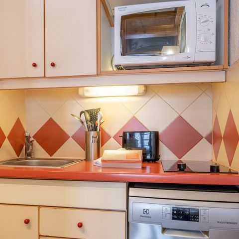 Studio 6 personen - (max 4 adults) - Cabin + Slaapvide - Uitzicht op de bergen - Gerenoveerd