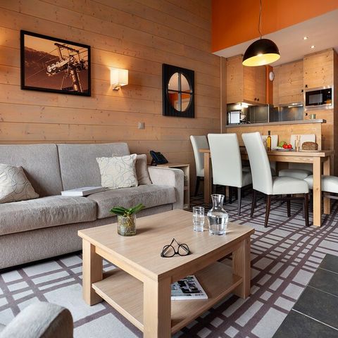 Apartement 6 Personen -  2 SCHLAFZIMMER - BALKON - BERGBLICK - SONNTAG