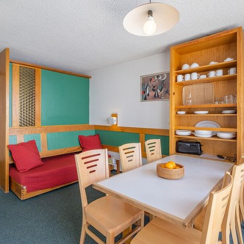 Studio 4 persons - 1 sleeping area - South facing