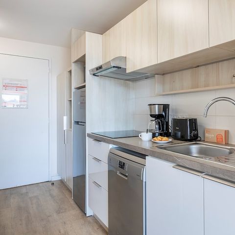 Studio 5 Personen - 1 Schlafbereich - Meerblick