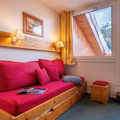 Appartement 6 personen - Appartement 6 personen - 1 slaapkamer + 1 slaapgedeelte - Uitzicht op de vallei - Balkon