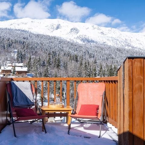 Appartement 6 personen - Appartement 6 personen - 1 slaapkamer + 1 slaapgedeelte - Uitzicht op de vallei - Balkon