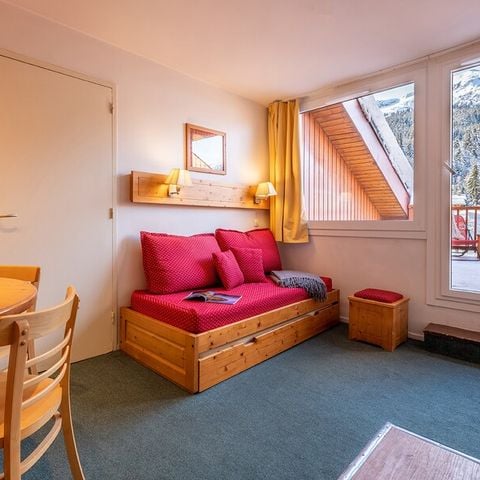 Appartamento 6 persone - Appartamento 6 persone - 1 camera da letto + 1 zona notte - Vista sulla valle - Balcone