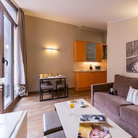 Apartement 4 Personen - Studio Standard (max. 2 Erwachsene)
