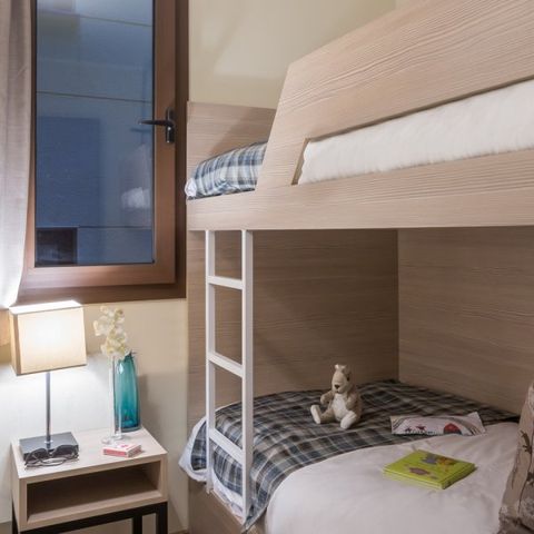 Apartement 6 Personen - (max. 4 Erwachsene) Standard