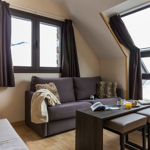 APPARTEMENT 5 personnes - 2 chambres - Vue montagne