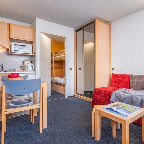 STUDIO 4 personnes - Studio 4 personnes - 1 coin nuit - Balcon