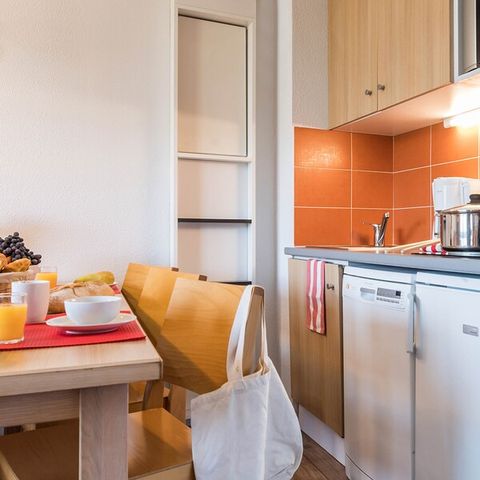 Appartement 7 personnes - 1 chambre - 1 COIN NUIT - BALCON - VUE MONTAGNE