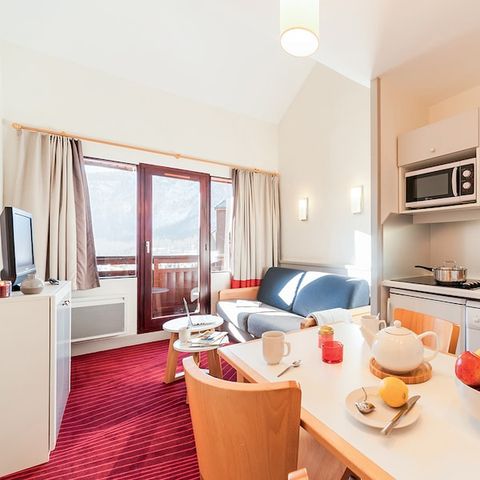 Studio 4 personen - Studio 4 personen - 1 slaapgedeelte - Vrij uitzicht op de bergen