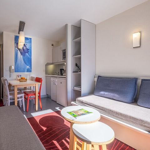 Appartement 4 personen - Appartement 4 personen - 1 slaapkamer - Vrij uitzicht op de bergen