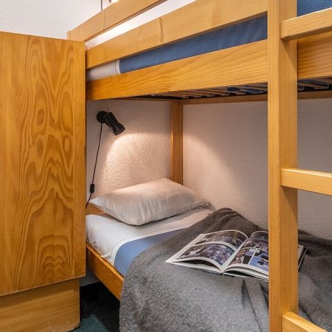 Studio 4 persons - 1 sleeping area - Bâtiment Mouflon II