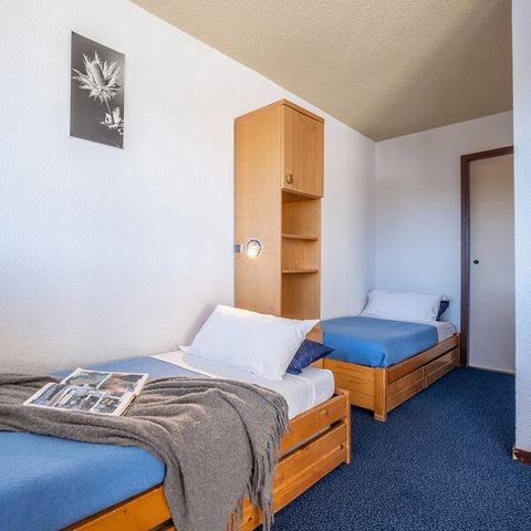 Appartement 5 personen - 1 slaapkamer - Bâtiment Mouflon I