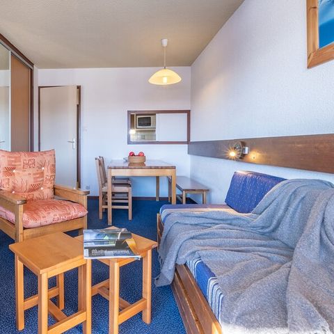 Appartement 5 personen - 1 niet-gescheiden slaapkamer