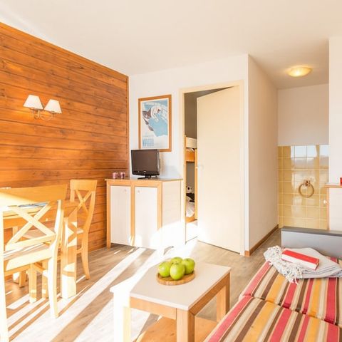 Studio 4 persons - Studio 4 people - 1 sleeping area - Unobstructed mountain view