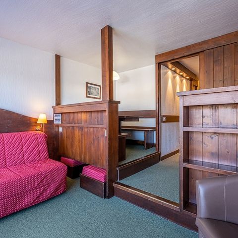 STUDIO 4 personnes - Studio 4 personnes - 1 coin nuit - Balcon ou rez de jardin