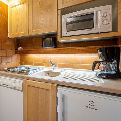 STUDIO 4 people - Studio 4 people - 1 sleeping area - Balcony or garden level