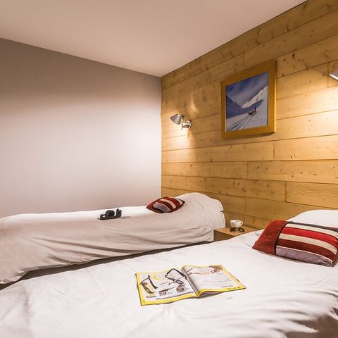 Apartment 4 persons - - 1 bedroom - South exposure - Mountain view