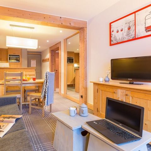 Appartement 4 personen - Appartement 4 personen - 1 slaapkamer - Vrij uitzicht op de bergen