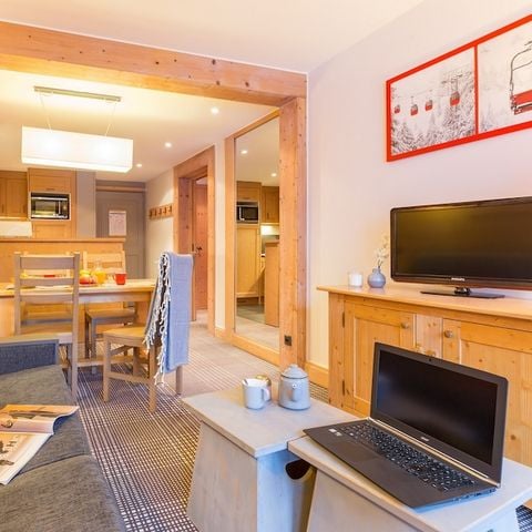 Appartamento 4 persone - 4 persone - 1 camera - Da letto - Vista libera sulle montagne