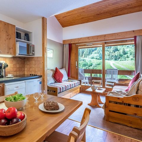 APPARTEMENT 6 personnes - 1 chambre + 1 coin nuit