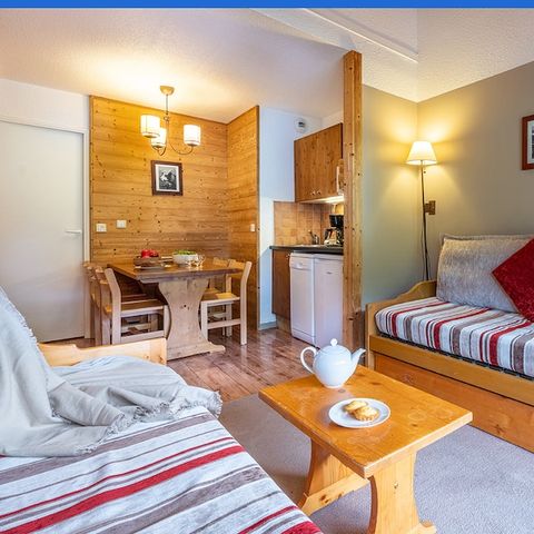 Apartement 6 Personen - 1 Zimmer + 1 Schlafbereich