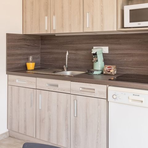 Appartement 6 personnes - 2 chambres - 1 coin - Nuit - Duplex - Vue jardin