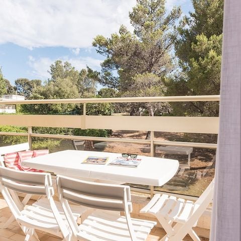 APPARTEMENT 6 personnes - 2 chambres + 1 coin nuit - Duplex - Vue jardin