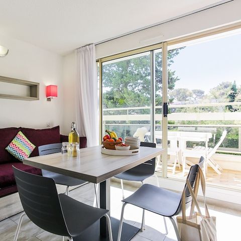 Appartement 4 personen - 1 slaapkamer - Balkon